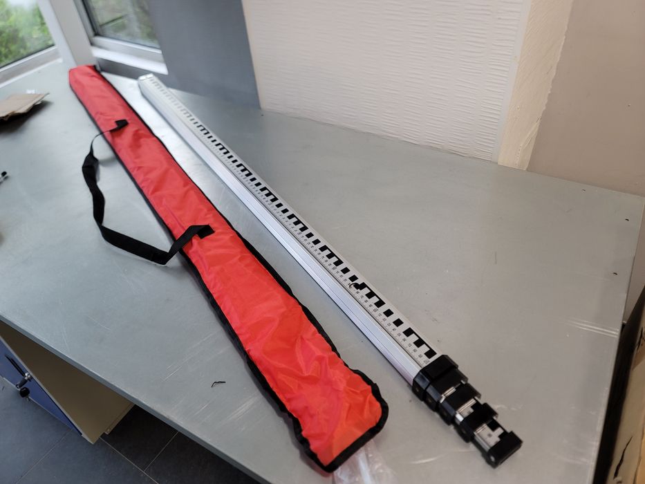 5м Рейка нивелирная Алюминиевая 5м Для нивелира уровня Новая