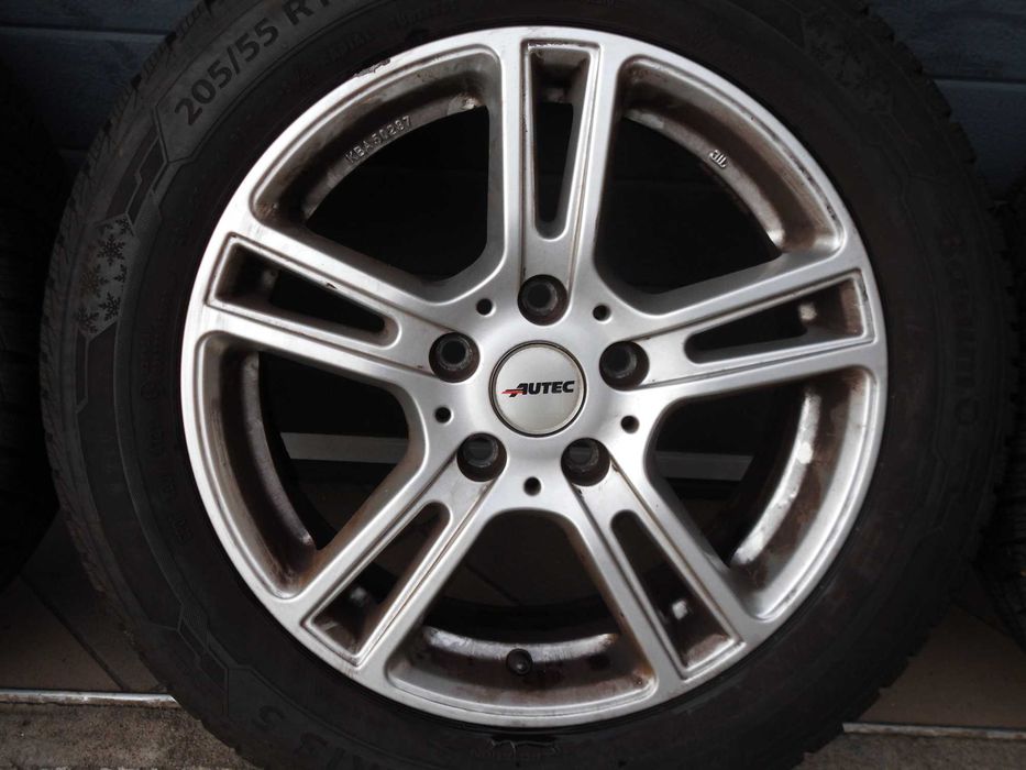 ! Koła zimowe aluminiowe 16 5x112 Vw Golf Skoda Octavia Leon Audi A3