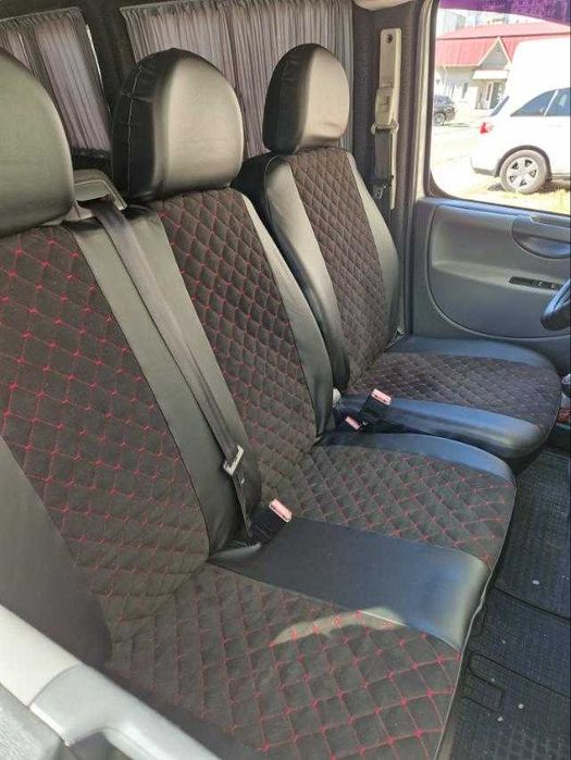 Авточохли на бус 1+2 Trafic Master Opel Vivaro Sprinter, Т4/Т5 та інші