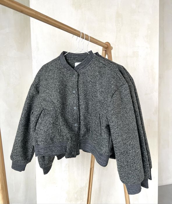 Стильний сірий бомбер стиль Zara розмір хс та м