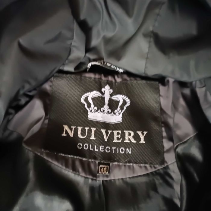 Куртка пуховик женская б/у размер 46 чёрная