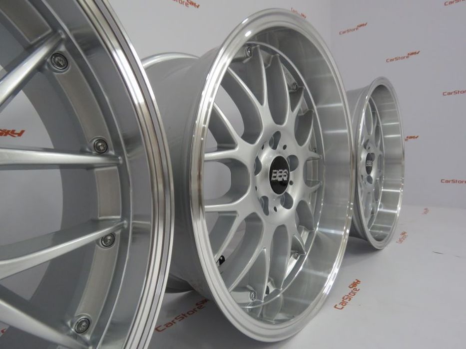 Jante Look BBS RS GT 18 8 +9 et35 5x120 Silver