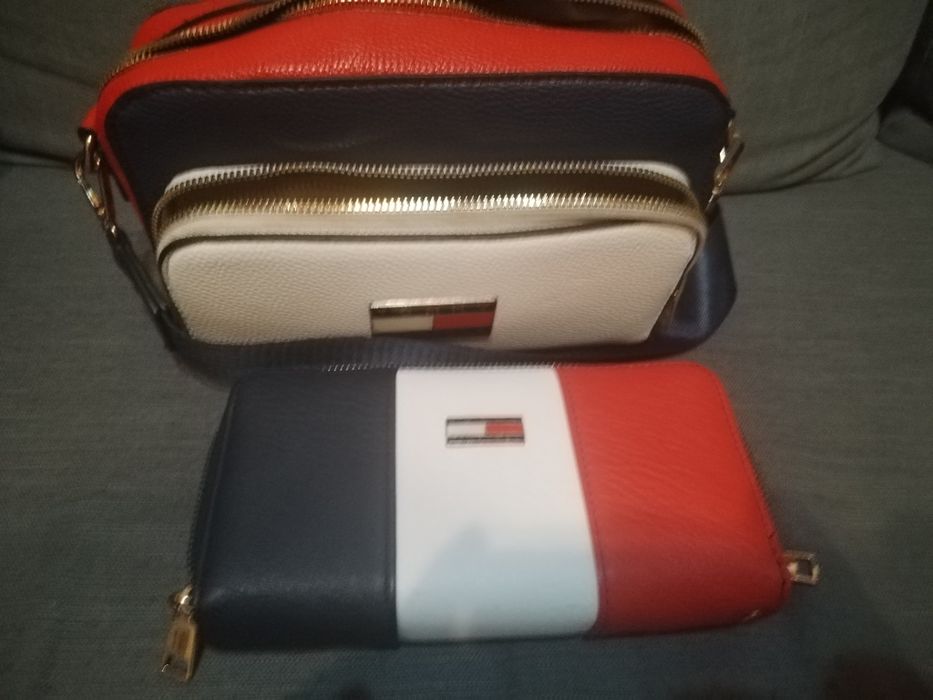 Carteira e porta moedas da tommy