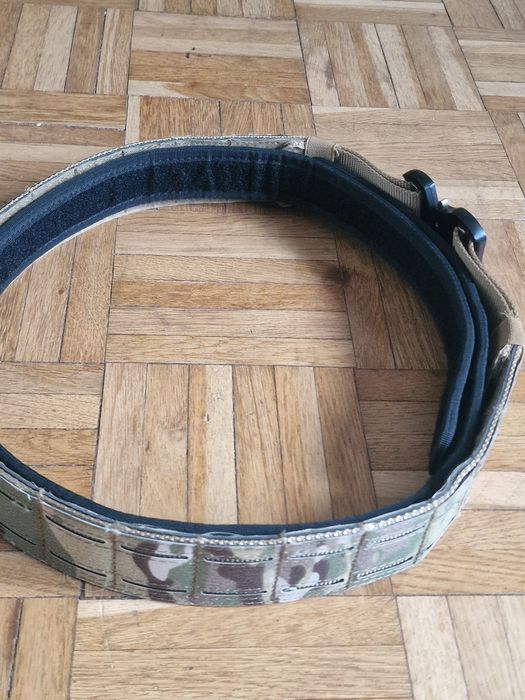 Pas taktyczny dwuczęściowy molle multicam