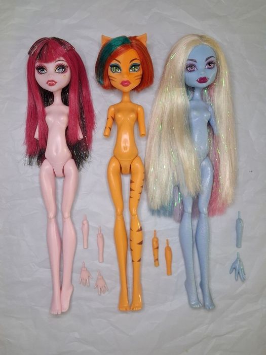 Запчастини ляльки тіла акси Монстер хай г1, г3 Monster high