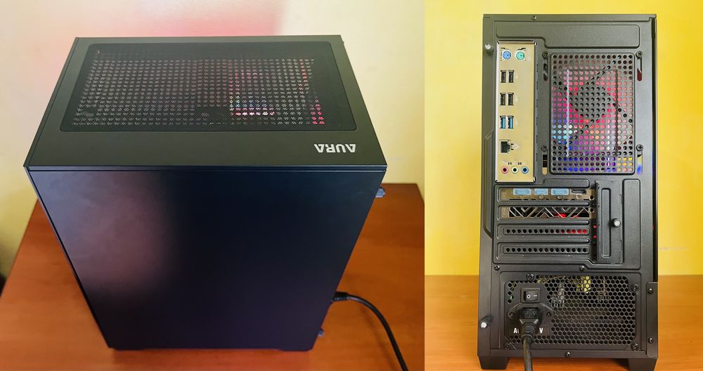 Игровой ПК / Intel / RX 5600 XT / 16GB / Windows 11 Pro /