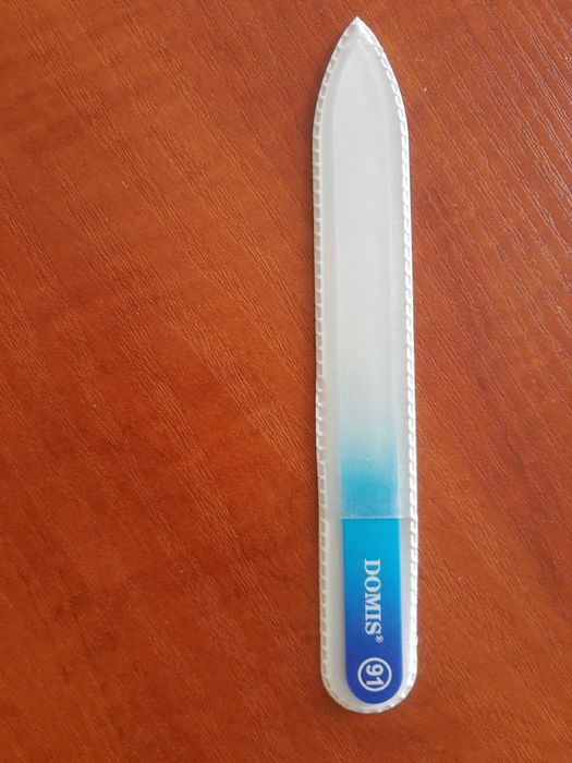Pilnik szklany dwustronny DOMIS nr 91
