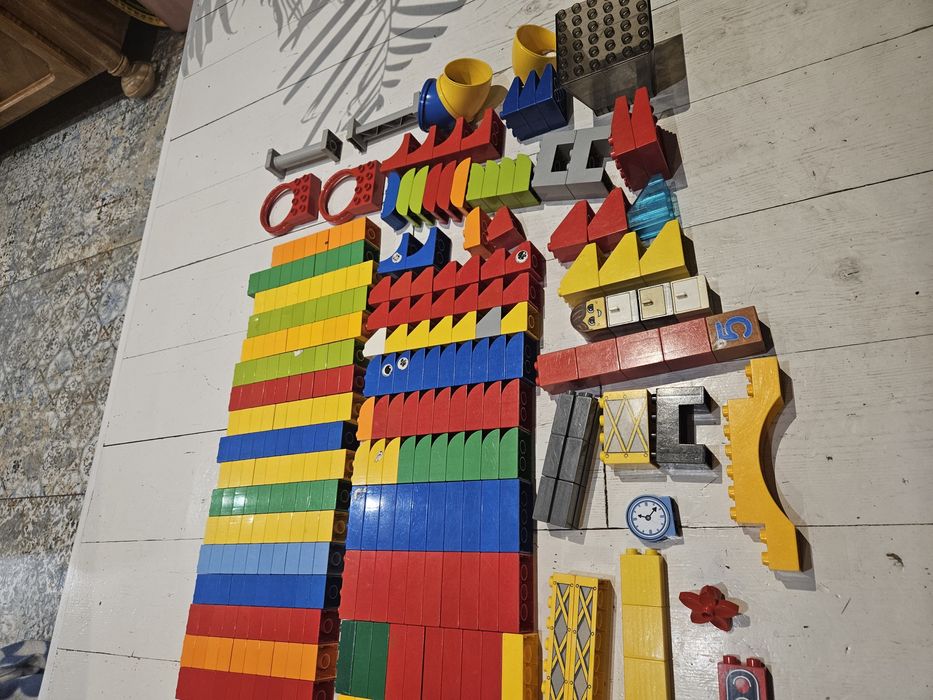 Mega zestaw Lego Duplo 550 elementów.