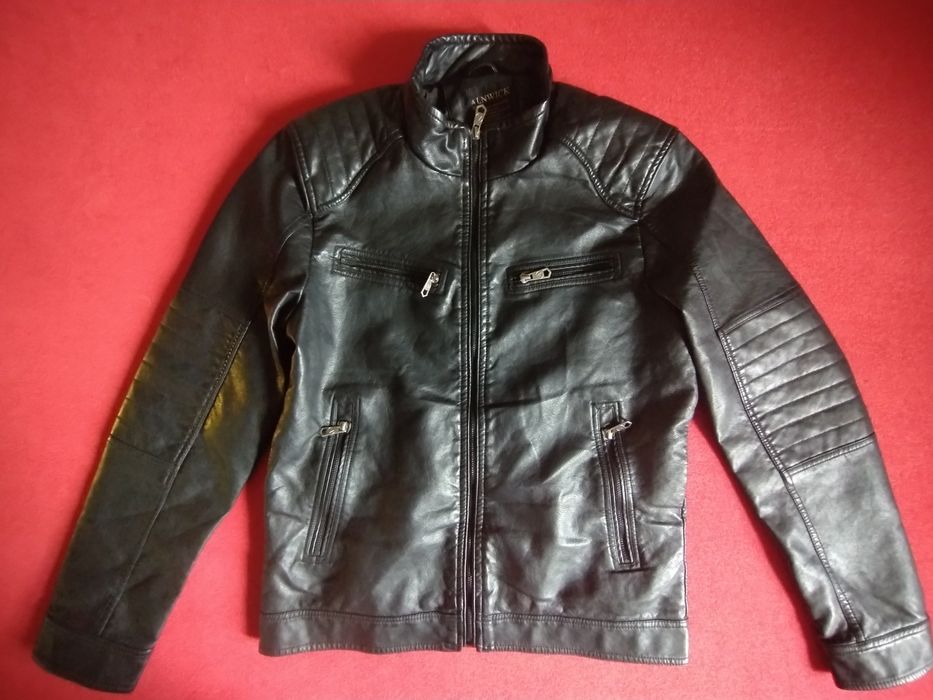 Stylowa kurtka ramoneska męska, NOWA!