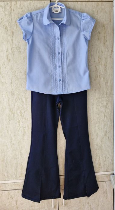 Брюки штаны клеш новые 128 р