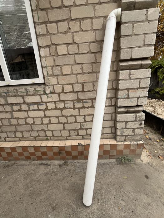 Труба вентиляційна кругла VENTS d100 мм, довжина 2 м