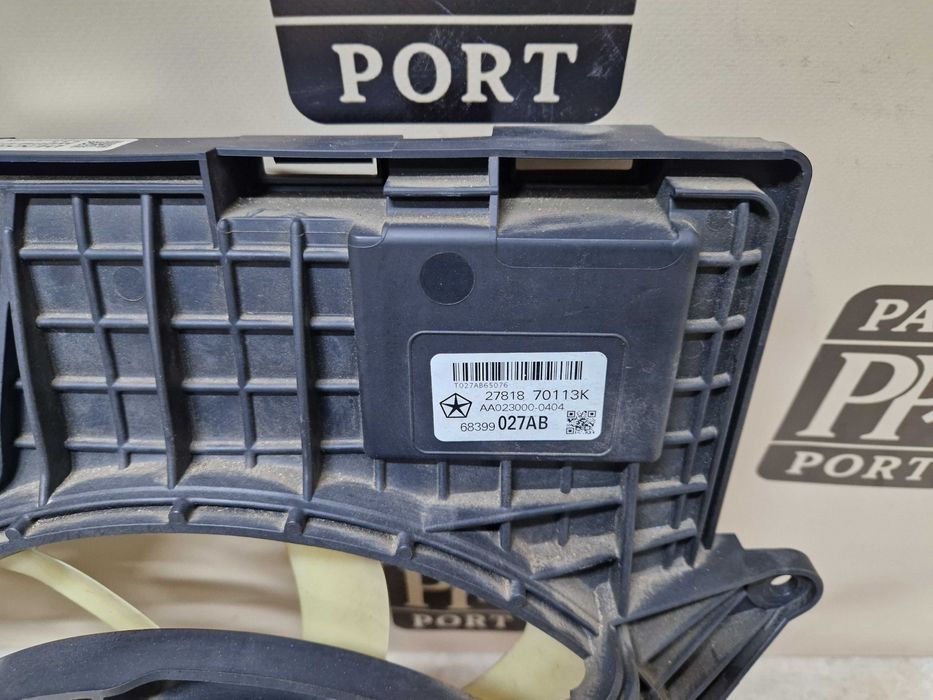 Диффузор лопасти Jeep Cherokee kl 2014 2016 2017 2018 2019 2020 2021