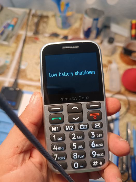 Кнопочний телефон Бабушкофон Primo 366