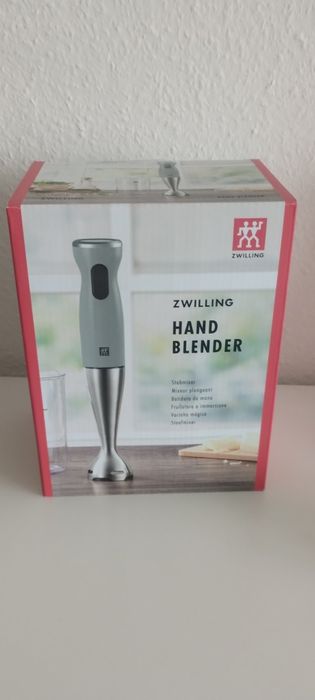Новый погружной блендер Zwilling Hand Blender 550W (Серый)