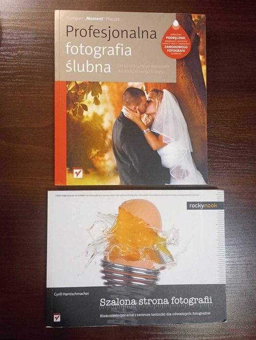 Zestaw książek fotograficznych/fotografia ślubna
