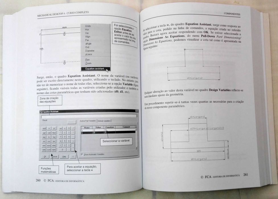 Livro Mechanical Desktop 4 - Curso Completo