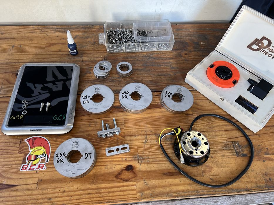 Pesos inox Rotor mvt e hpi GCR