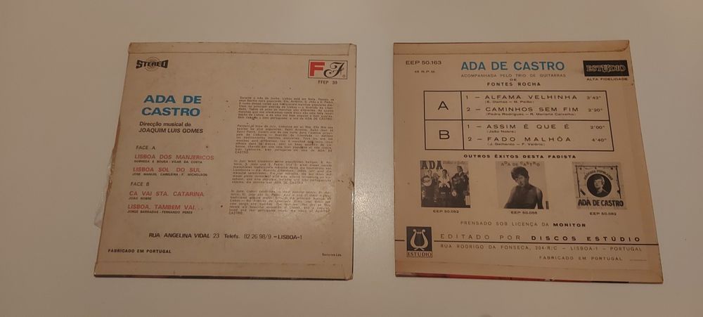 Ada de Castro (Discos de Vinil)
