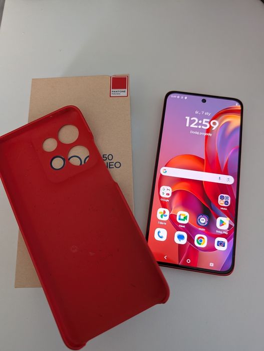 Motorola edge 50 neo jak nowy, na gwarancji