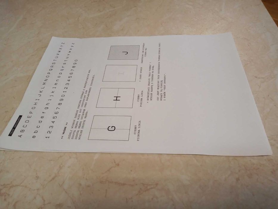 urządzenie wielofunkcyjne laser mono