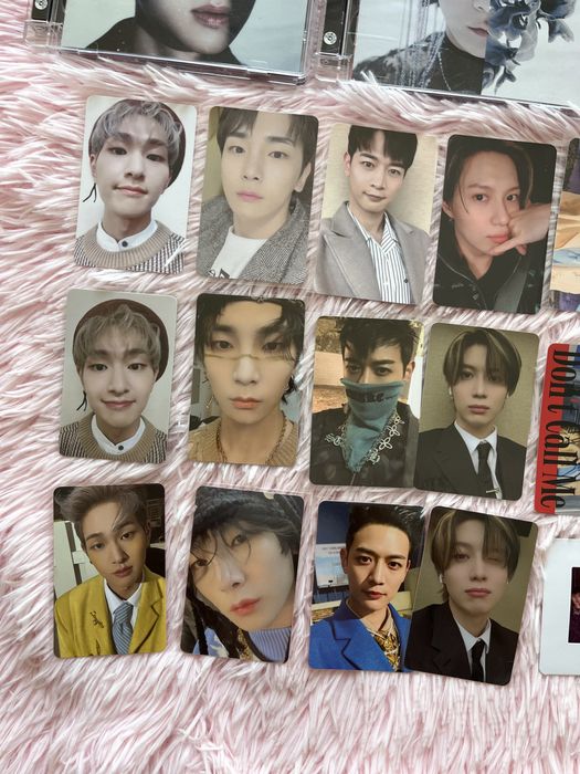 Shinee don’t call me album photocard set onew key minho taemin kpop