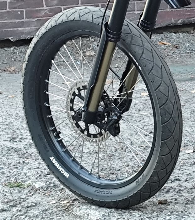 Колеса r19 Sur-Ron Light bee X Шини слік Mitas Highway H-14 90/90-19