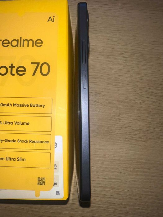 Смартфон realme Note 70 4/128Gb Obsidian Black