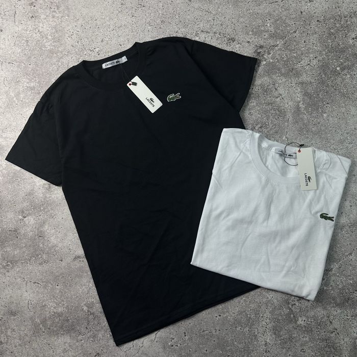 Футболка Lacoste вишивка S,M,L,XL