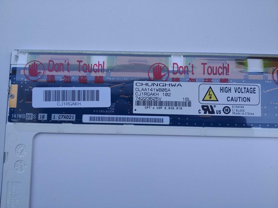 LCD screen CLAA141WB05A427552277686528002