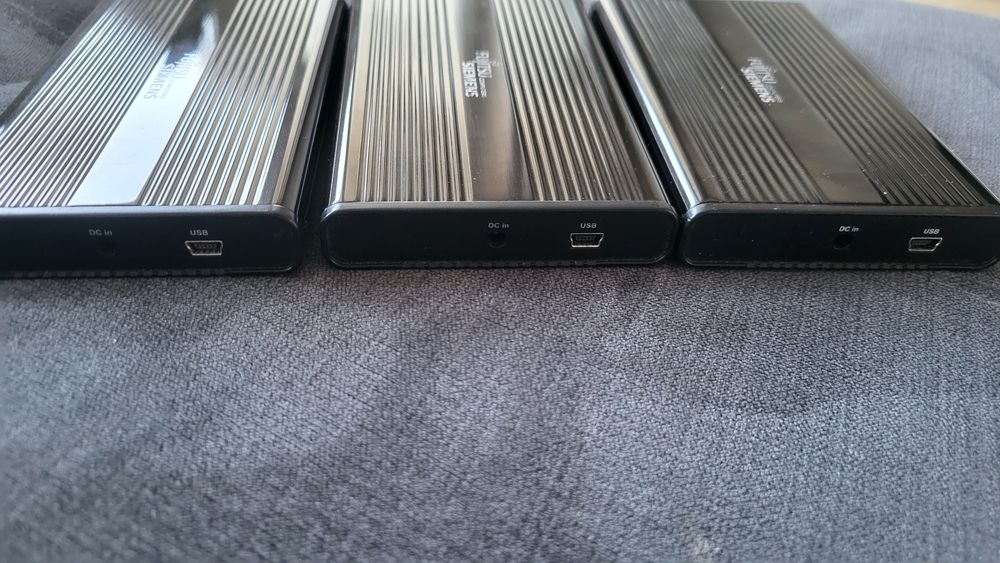 Dyski twarde 3 sztuki