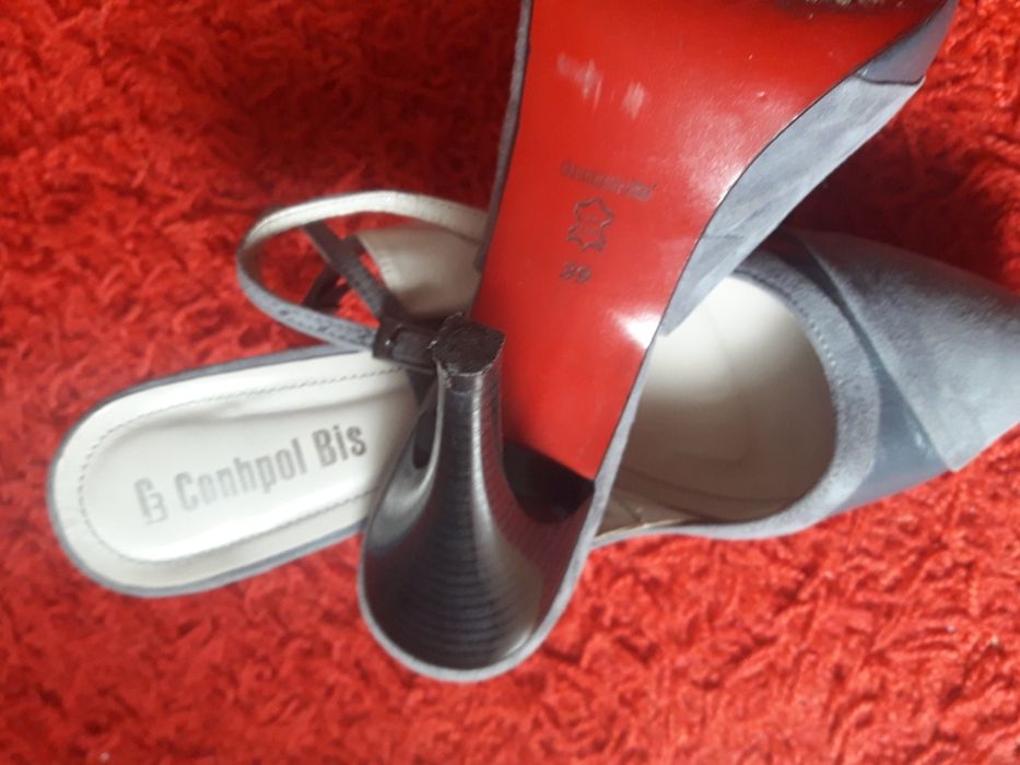 Buty damskie skórzane