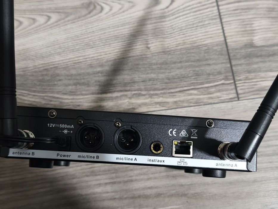 2 x mikrofon bezprzewodowy SHURE SLXD + odbiornik