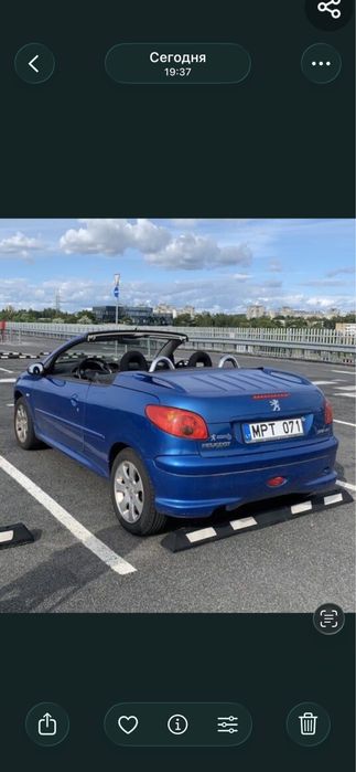 Разборка, Шрот,Запчасти Peugeot 206 CC Кузовные детали.