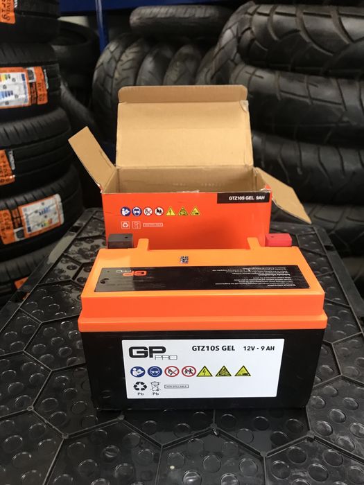 Akumulator żelowy Motocykl Quad bateria 12 V 9 Ah nowy