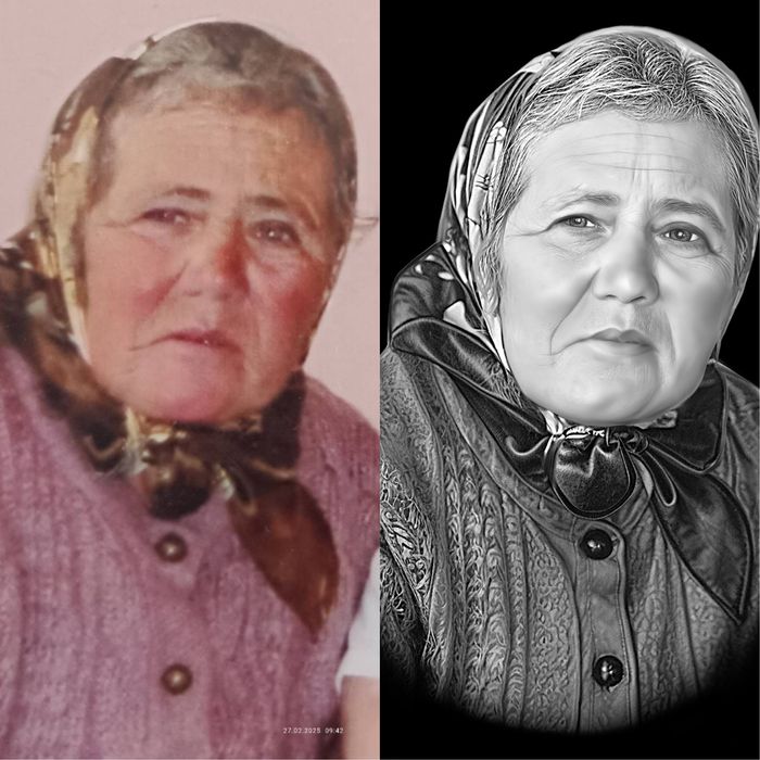 Ретуш фотографій для гравірувальних станків на пам‘ятник