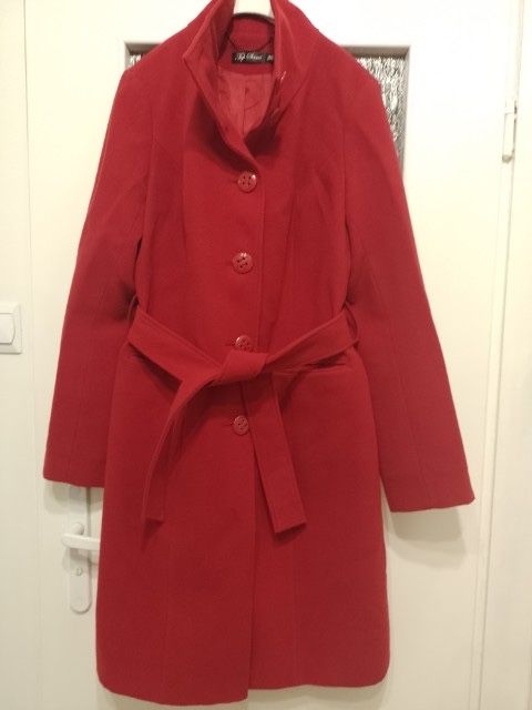 Płaszcz Top Secret  r.38 czerwony