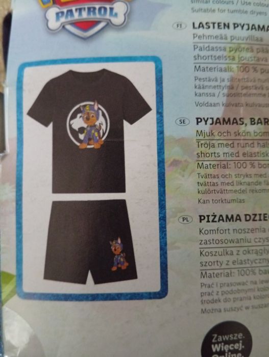 Piżama dziecięca