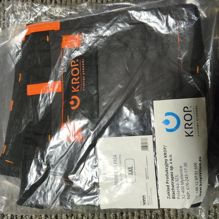 Spodnie robocze mocne 2XL