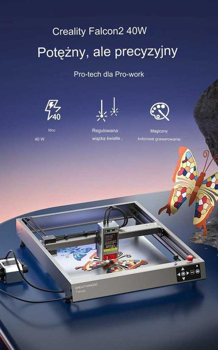 Лазерний гравер Creality CR Laser Falcon 2 40W AIR ASSIST