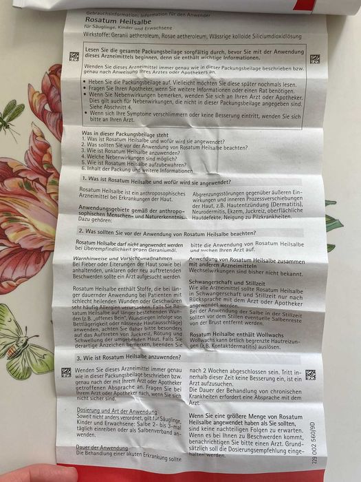 Wala Rosatum Heilsalbe maść olejek różany geranium trądzik egzema atopowe AZS