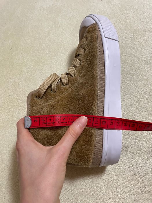 Trampki wysokie z futerkiem r. 39 25,5 cm