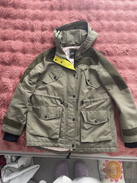 Куртка парка хакі s tally weijl не zara