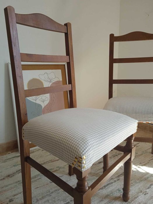 Cadeiras vintage renovadas