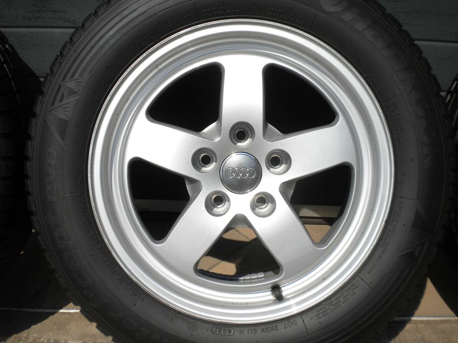 ! Koła zimowe aluminiowe 16 5x112 Audi A4 B9 B8 205/60r16 Hankook 22r