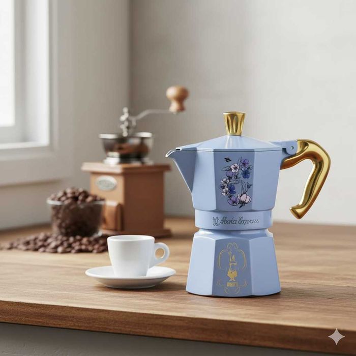 Кавоварка гейзерна Bialetti Moka Express Bridgerton 3CUP