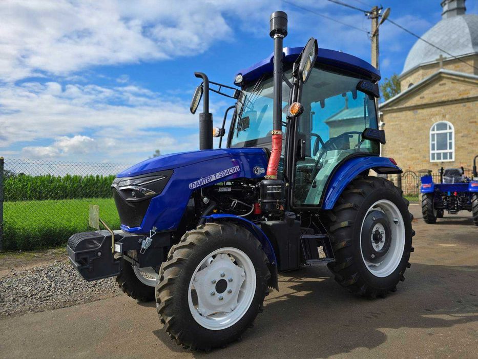 Повнопривідний трактор із кабіною ФАЙТЕР Т-504CRD, 4х4, ГПК, ВВП 2 шв