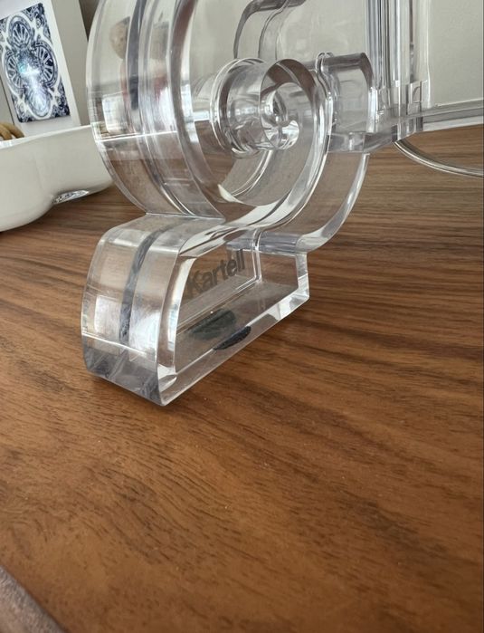 Candeeiro Kartell Bourgie transparente