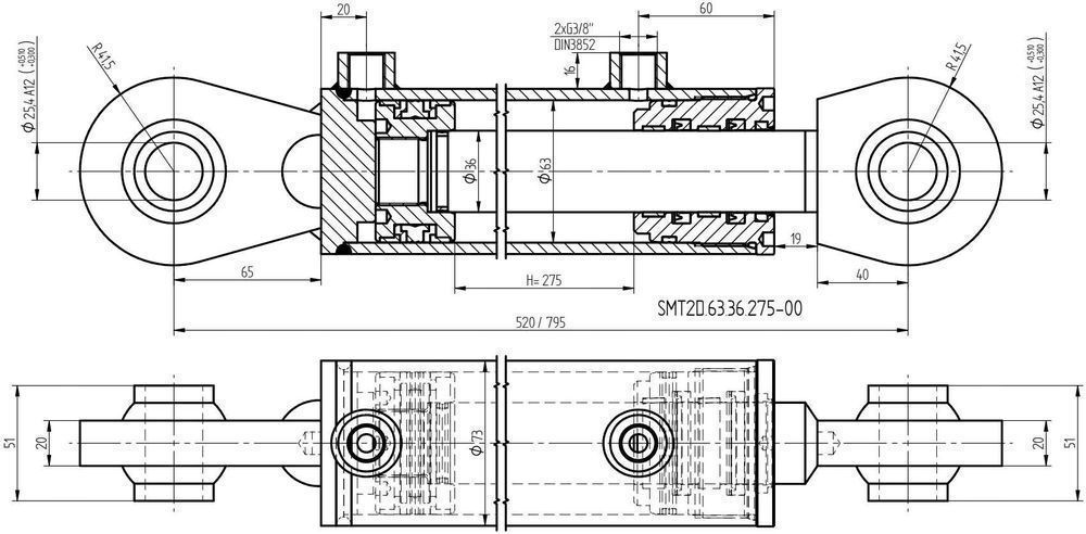 Mocne CIĘGŁA + Stabilizatory + Łącznik Centralny C360 [7635]