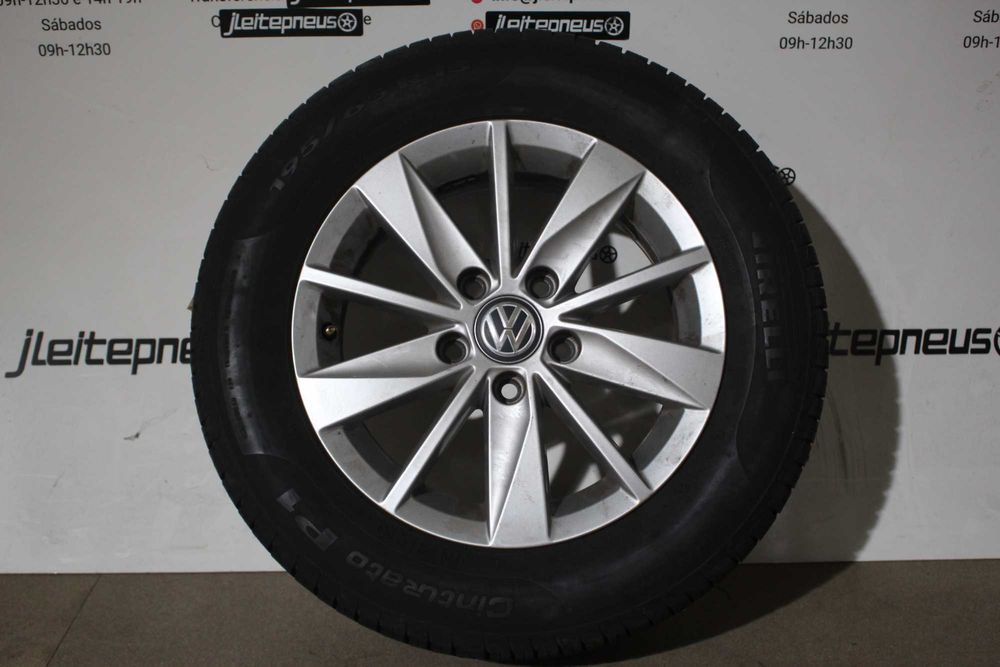 Jantes Originais VW 15 5x112 6 ET45 + Pneus Pirelli 195/65/15