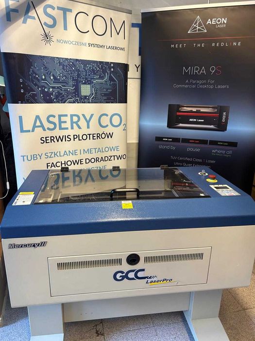 Ploter laserowy CO2 GCC Mercury III 40W Synrad